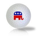 Republican Elephant Golf Balls - Found Golf Balls