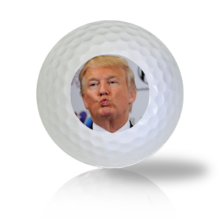Donald Trump Pucker Golf Balls - Found Golf Balls