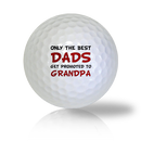 Only The Best Dads Are Promoted To Grandpa Used Golf Balls - Foundgolfballs.com