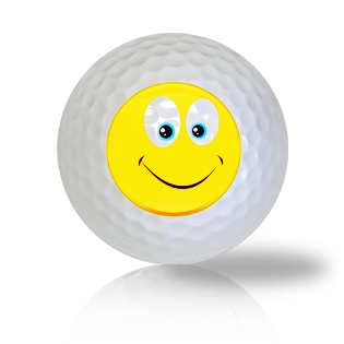 Simply Smiling Emoticon Golf Balls Used Golf Balls - Foundgolfballs.com