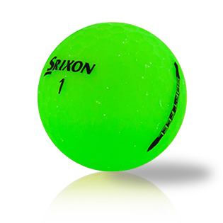 Custom Srixon Soft Feel 2 Brite Green Used Golf Balls - Foundgolfballs.com