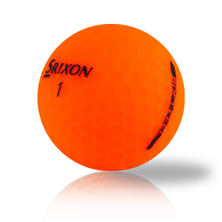 Custom Srixon Soft Feel 2 Brite Orange Used Golf Balls - Foundgolfballs.com