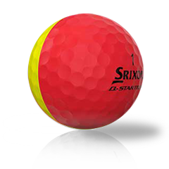 Srixon Q-Star Tour Divide Red Used Golf Balls - Foundgolfballs.com