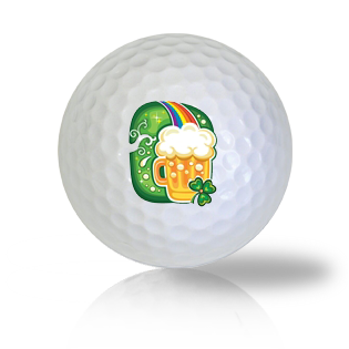 St. Patrick's Day Beer Mug Golf Balls - Found Golf Balls