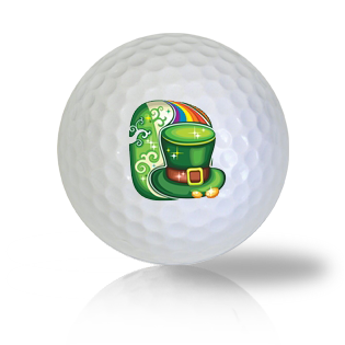 St. Patrick's Day Leprechaun Golf Balls - Found Golf Balls