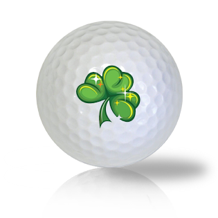 St. Patrick's Day Shamrock Golf Balls - Found Golf Balls