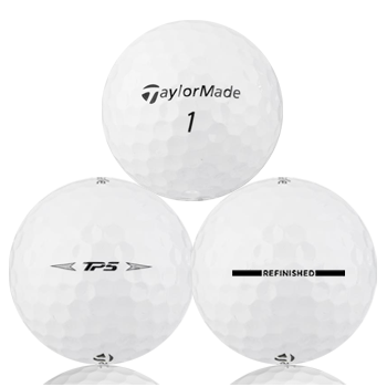 Custom Taylormade TP5 2020 Refinished (Straight Line) Used Golf Balls - Foundgolfballs.com