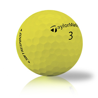 Custom TaylorMade Soft Response Yellow Golf Balls - Foundgolfballs.com