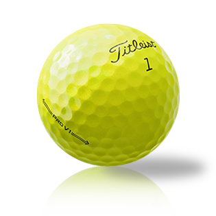 Titleist Pro V1 2021 Yellow Used Golf Balls | Foundgolfballs.com