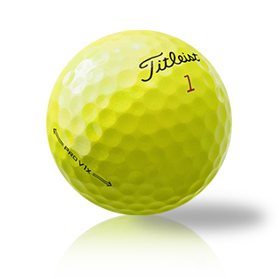 Custom Titleist Pro V1X 2021 Yellow Used Golf Balls - Foundgolfballs.com