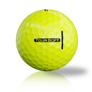 Custom Titleist Tour Soft Yellow 2020 Golf Balls - Foundgolfballs.com