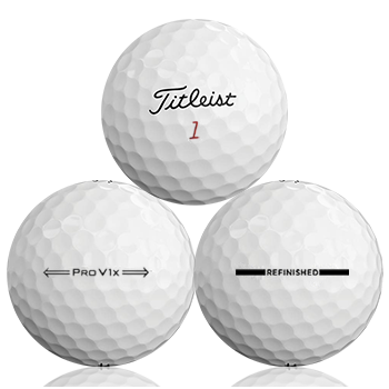 Titleist Pro V1X 2021 Refinished used golf balls - Foundgolfballs