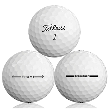 Titleist Pro V1 2021 Refinished (Straight Line) Used Golf Balls - Foundgolfballs.com