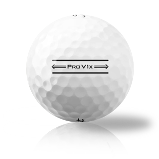 Titleist Pro V1X 2021 Enhanced Alignment used golf balls