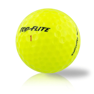 Top Flite Yellow Mix Used Golf Balls - Foundgolfballs.com