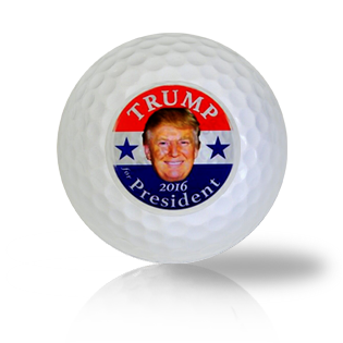 Trump 2016 Campaign Golf Balls Used Golf Balls - Foundgolfballs.com