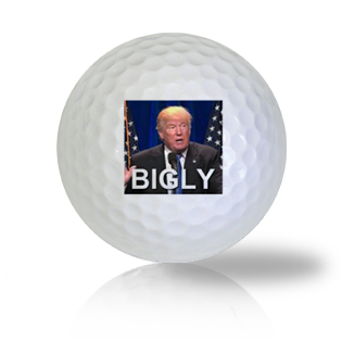 Trump Bigly Golf Balls Used Golf Balls - Foundgolfballs.com