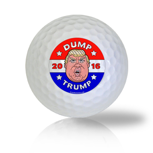 Dump Trump In The Dumpster Golf Balls Used Golf Balls - Foundgolfballs.com