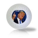 Donald Trump Making A Solid Point Golf Balls Used Golf Balls - Foundgolfballs.com