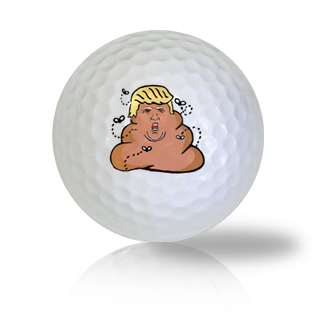 Donald Trump Pile of Garbage Golf Balls Used Golf Balls - Foundgolfballs.com