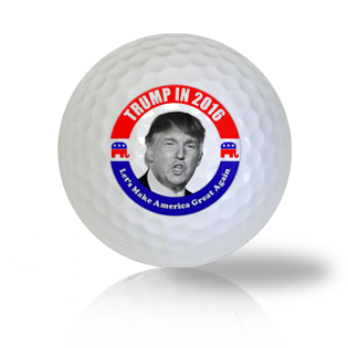 Donald Trump Let's Make America Great Again Golf Balls Used Golf Balls - Foundgolfballs.com