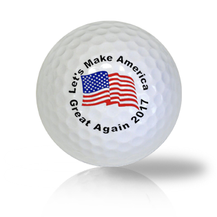 Donald Trump Let's Make America Great Again Golf Balls Used Golf Balls - Foundgolfballs.com