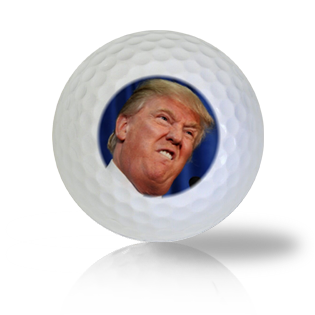 Donald Trump Making A Solid Point Golf Balls Used Golf Balls - Foundgolfballs.com