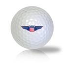 America Flag Shield Golf Balls - Found Golf Balls