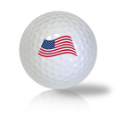 America Flag Golf Balls - Found Golf Balls