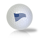 America Blue Flag Golf Balls - Found Golf Balls