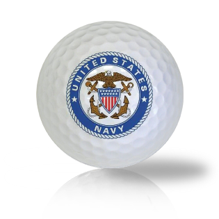 US Navy Emblem Golf Balls Used Golf Balls - Foundgolfballs.com