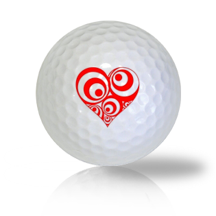Heart Golf Balls - Found Golf Balls