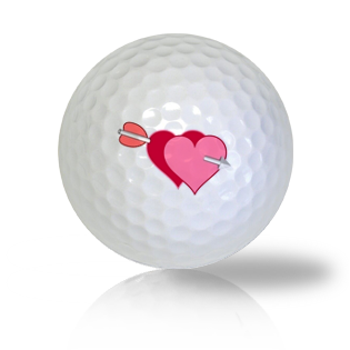 Heart Golf Balls - Found Golf Balls