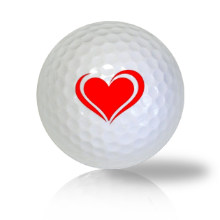 Heart Golf Balls - Found Golf Balls