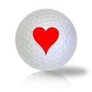 Heart Golf Balls - Found Golf Balls