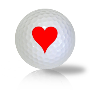Heart Golf Balls - Found Golf Balls
