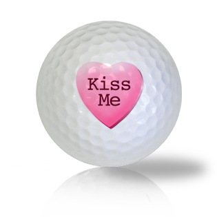 Kiss Me Golf Balls - Found Golf Balls