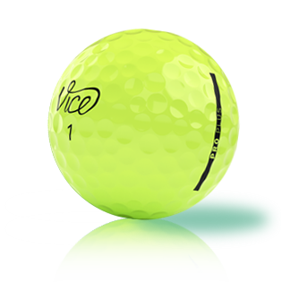 Custom Vice Pro Plus Lime Used Golf Balls - Foundgolfballs.com