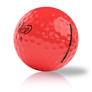 Vice Pro Plus Red Used Golf Balls - Foundgolfballs.com