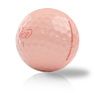 Custom Vice Pro Soft Hue Peach Used Golf Balls - Foundgolfballs.com