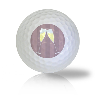 Wedding Toast Golf Balls - Found Golf Balls