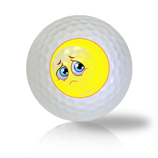 Why Me Emoticon Golf Balls Used Golf Balls - Foundgolfballs.com
