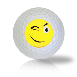 Sly Wink Emoticon Golf Balls Used Golf Balls - Foundgolfballs.com
