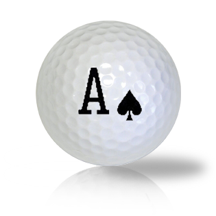 Ace Of Spades Golf Balls - Found Golf Balls