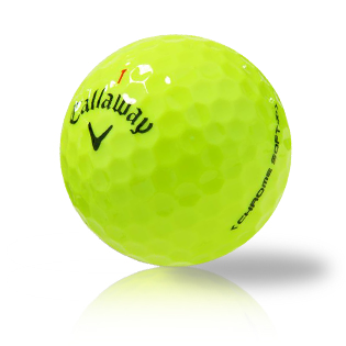 Callaway Chrome Soft X Yellow Used Golf Balls - Foundgolfballs.com