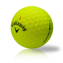 Custom Callaway Chrome Soft Yellow Used Golf Balls - Foundgolfballs.com