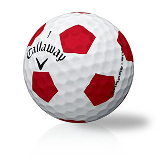 Callaway Chrome Soft X Truvis Red Used Golf Balls - Foundgolfballs.com