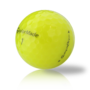Custom TaylorMade Yellow Mix Used Golf Balls - Foundgolfballs.com