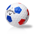 Callaway Chrome Soft X Truvis Red Blue Used Golf Balls - Foundgolfballs.com