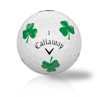 Callaway Chrome Soft Truvis Green Clover Used Golf Balls - Foundgolfballs.com